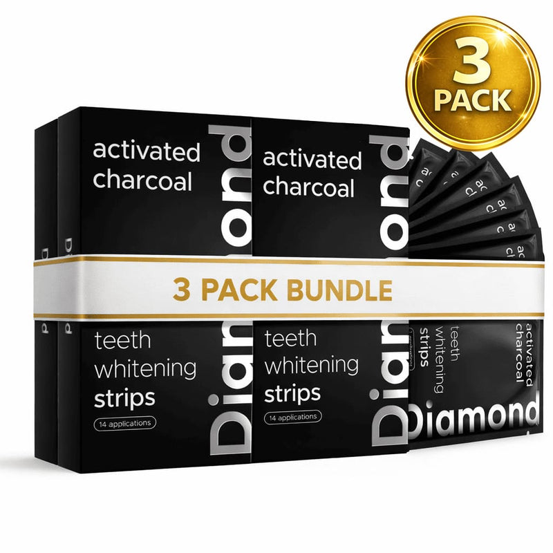 Tandbleekstrips met actieve kool