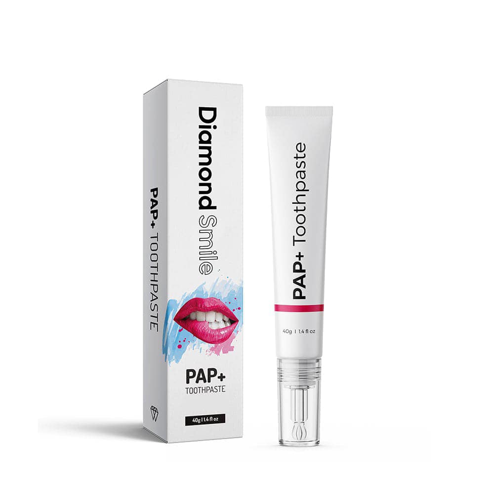 PAP+ tandblekende tandpasta van Diamond Smile 
