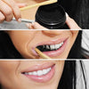 Cosmetisch bleken van tanden met actieve kool